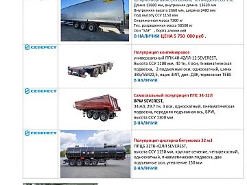 20 автомобилей по спеццене 